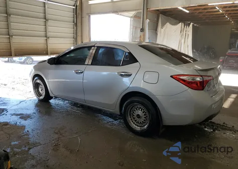 2016 Toyota Corolla L z USA, uszkodzony, nr VIN 2T1BURHE8GC606454